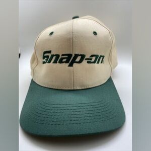 Vintage Snap-on Two-Tone Cap Hat